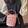 Schicke Eimertasche für Damen Weiche Textur Stilvolles Design Vielseitige Umhängetasche