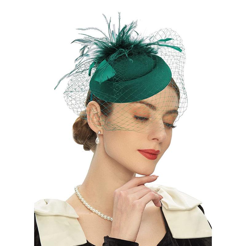 Chic Wedding Hats Fascinators Embellished Headbands for Women’s Stylish and Sophisticated Look XLM01