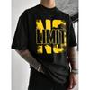 European Sizes Men'S NO LIMIT Graphic Print T-Shirt | Breathable and Soft, Lightweight, Suitable for Machine Washing, Crew Neck, Regular Fit