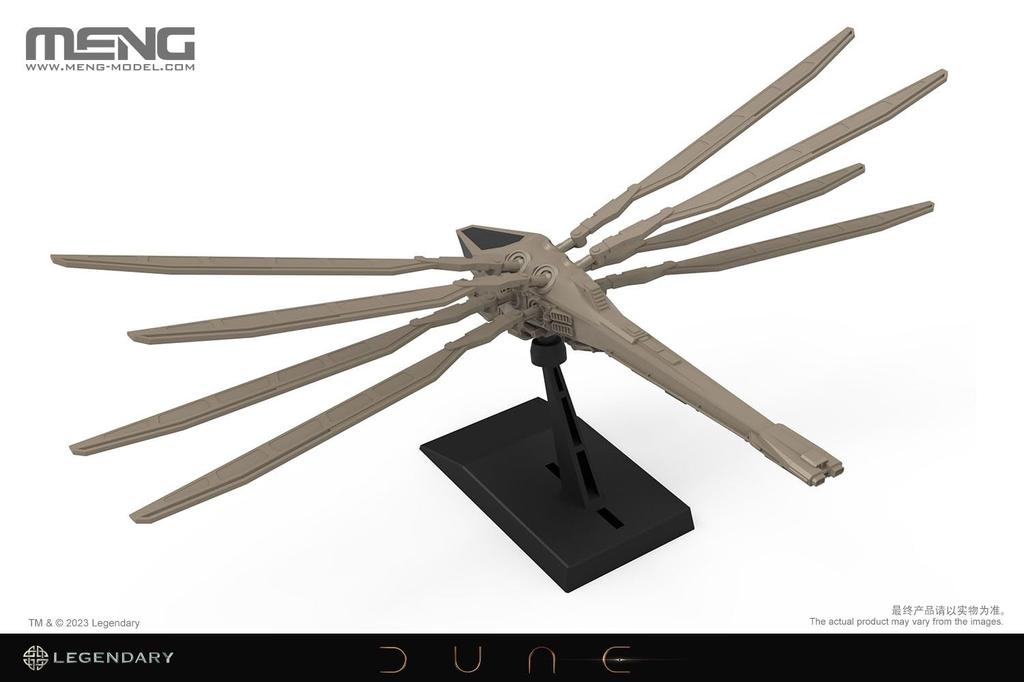 Monmodel Dune Atreides Ornithopter Plastic Model 95mm MMMS011 Non-Scale Kit, Approx. Long,