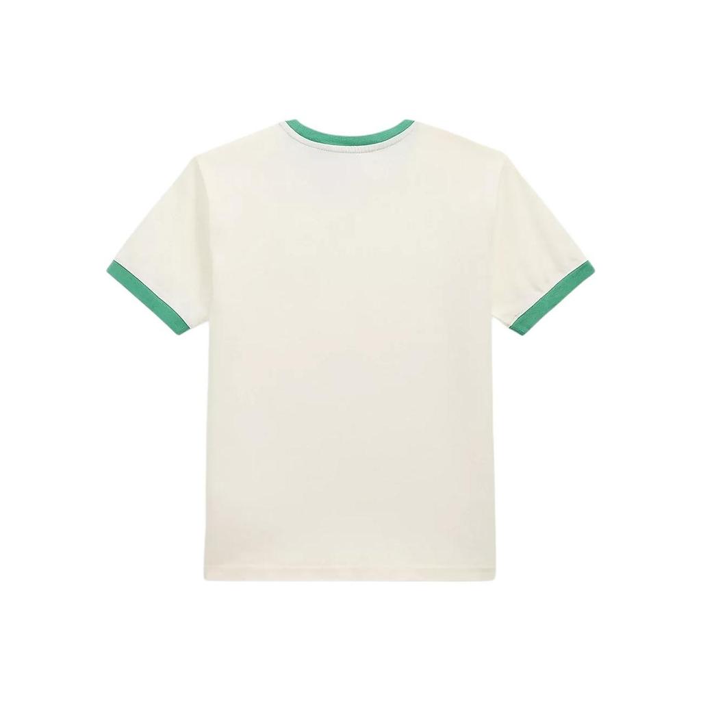 Polo Ralph Lauren Color Block Letter Pullover Crew Neck Short Sleeve T-Shirt Kids Tops 323971297-002