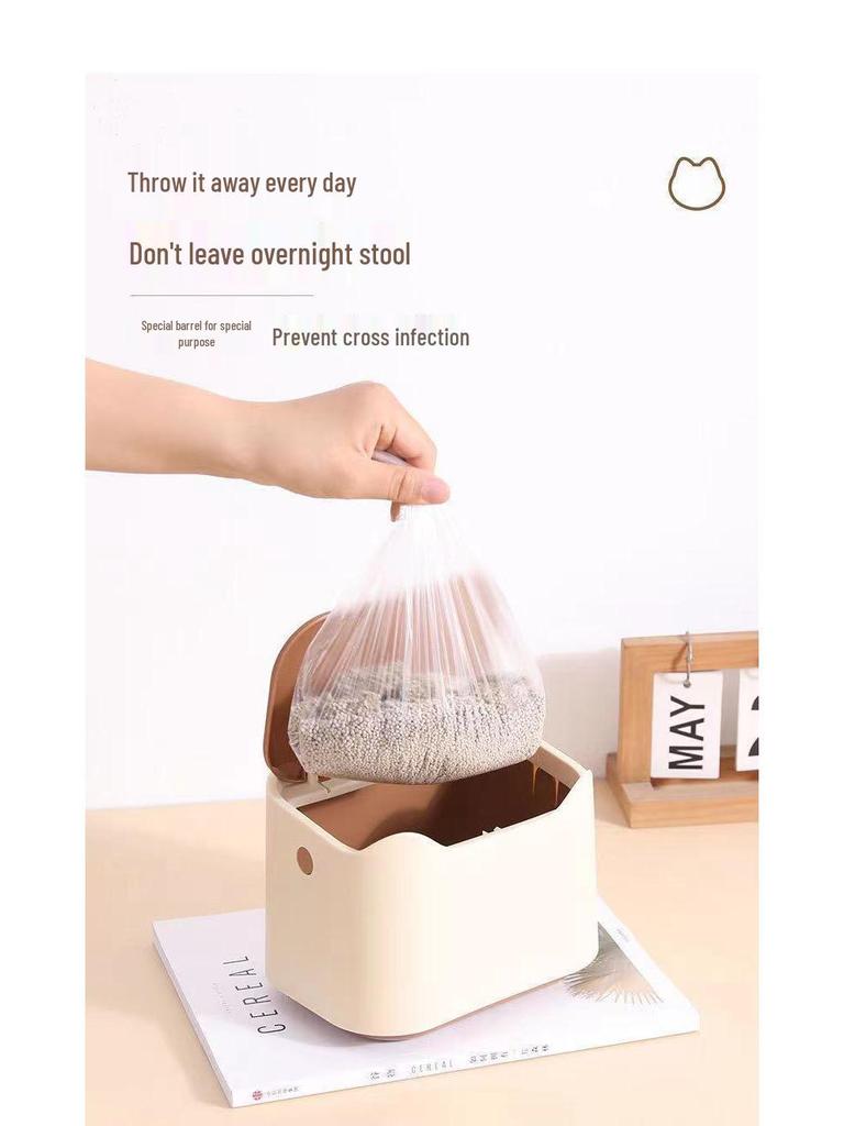 Enclosed Cat Litter Box Set: Pooper Scooper & Waste Pan for Easy Cleaning