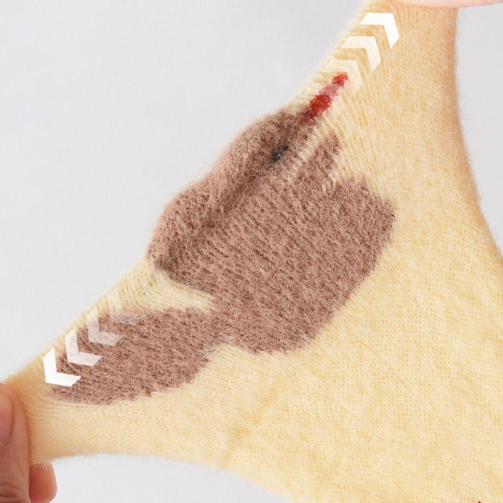 Soft Newborn Long Socks Thicken Leg Warmers Cute Baby Knee High Socks  Winter