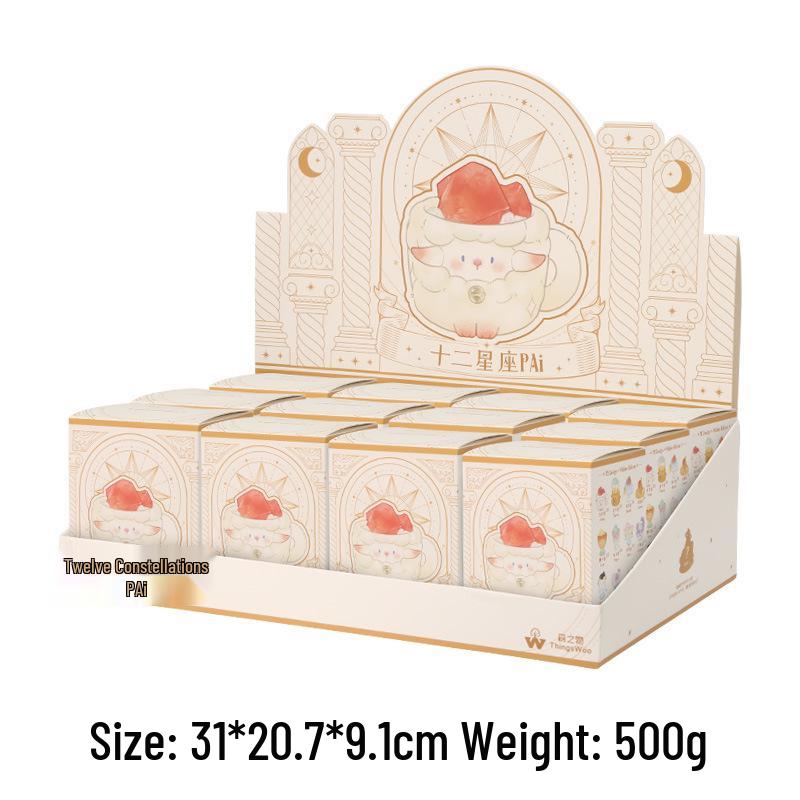 Creative Cute Cartoon Cat Emotion Blind Box Resin Desk Figurine Gift