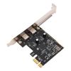 Card de Expansiune PCIe la Dublu Tip C Chip ASM1042 Adaptor PCIe Tip C de Mare Viteză pentru Computer
