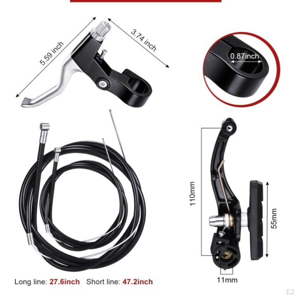 Bike Brake System with Lightweight Components for Outdoor Cycling