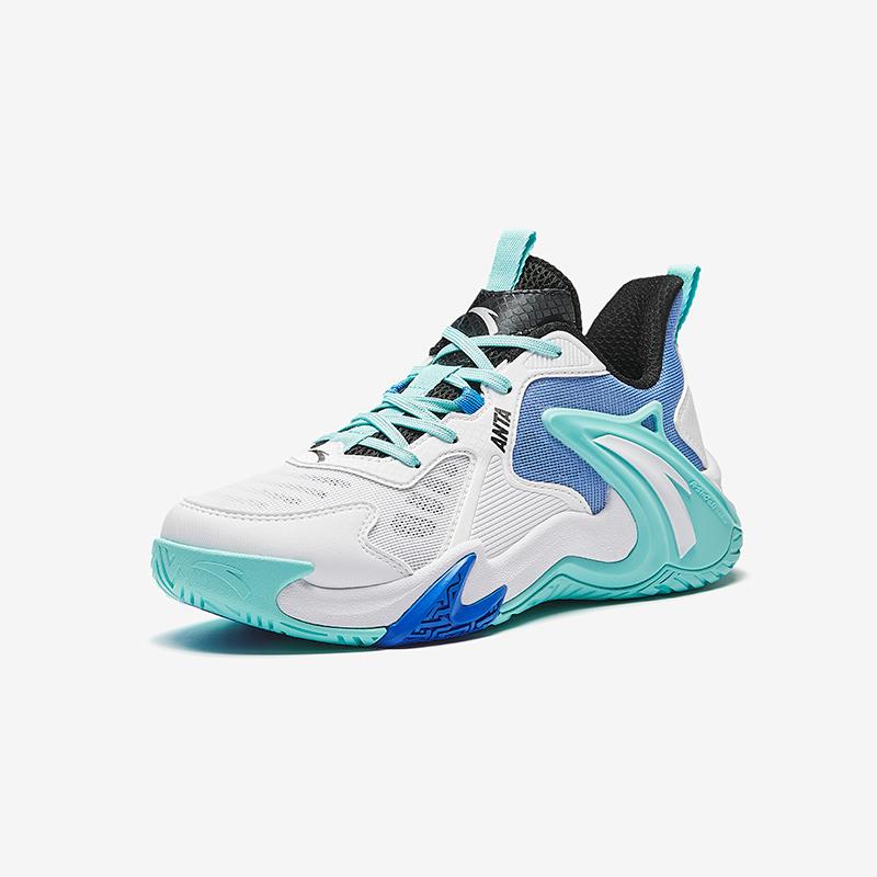 Anta Kids Air Space 4.0 Trendy Fashion Comfortable Versatile Non-Slip Wear-Resistant Breathable Low-Top Basketball Shoes A12521104