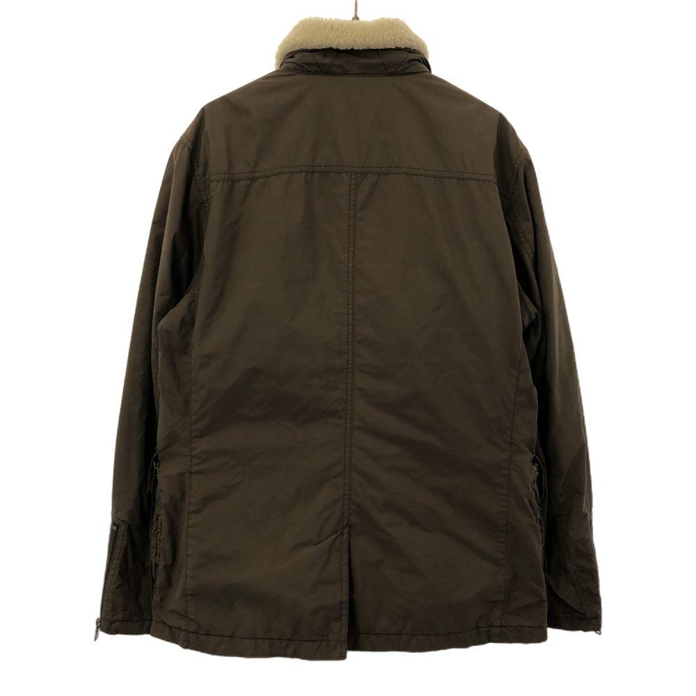 M.I.D.A. Boa Collar Military Jacket Khaki Men's Used