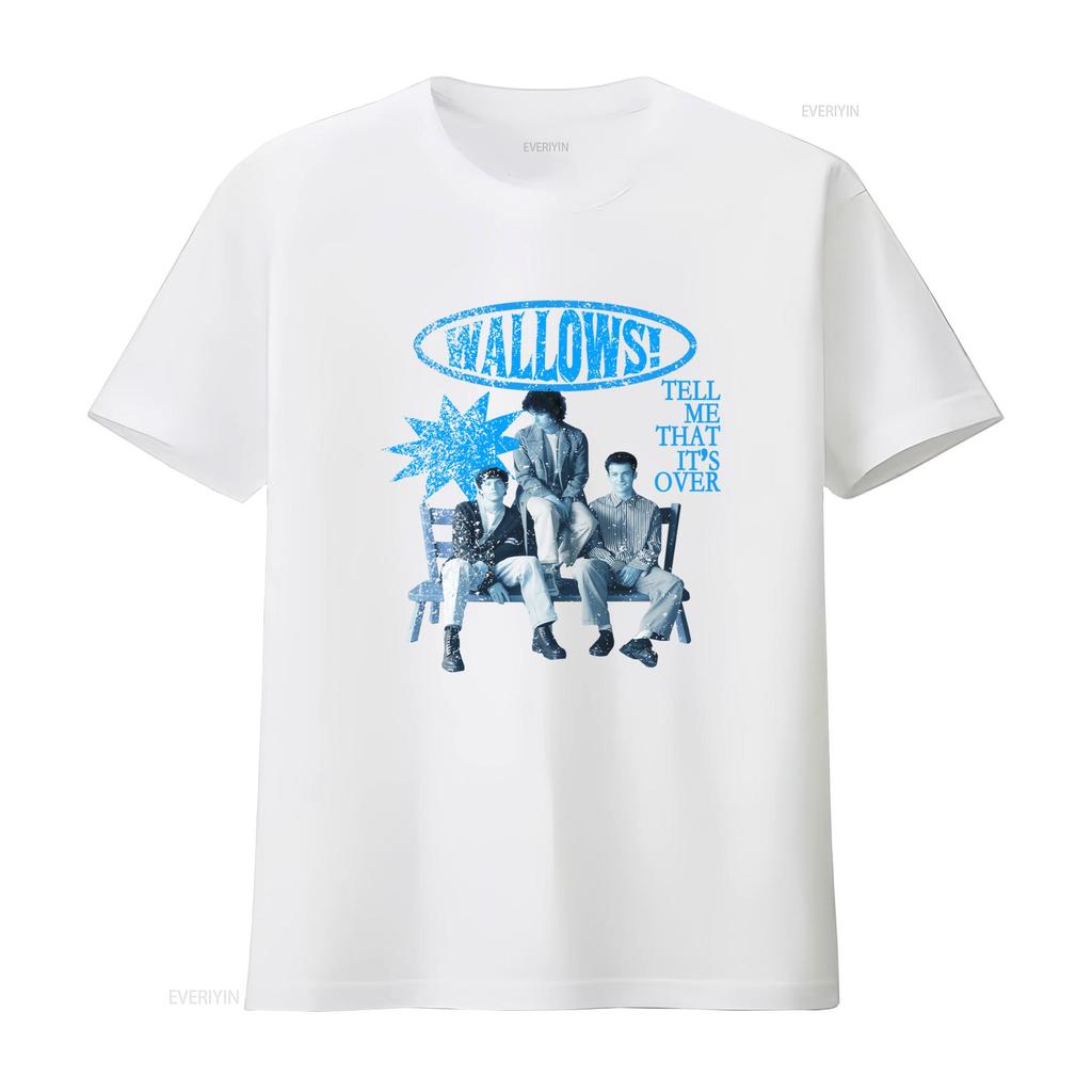 Wallows Tell Me That Its Over Tour 2022 T Shirt For Fans S 5xl Vintage Stretched Homme Breathable Unisex Casual