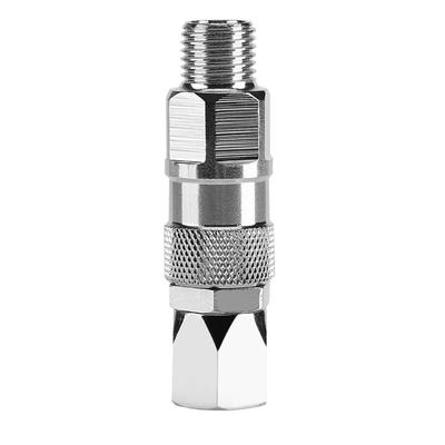 Raccord pivotant pour tuyau de pistolet à peinture haute pression sans air en acier inoxydable 1/4 pouce pour pulvérisateurs de peinture
