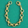 AUGUST ALICE Bold Ring Chain Bracelet _ Gold