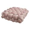 Nordic Woven Throw Pillow - Plush Square Backrest Sofa Cushion for Home Decor