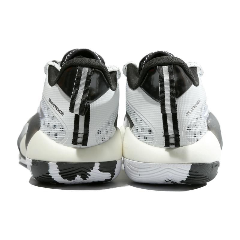 New LiNing Cushioning Wear Resistant Mid Top Basketball Shoes Men's Black ABPS047-1