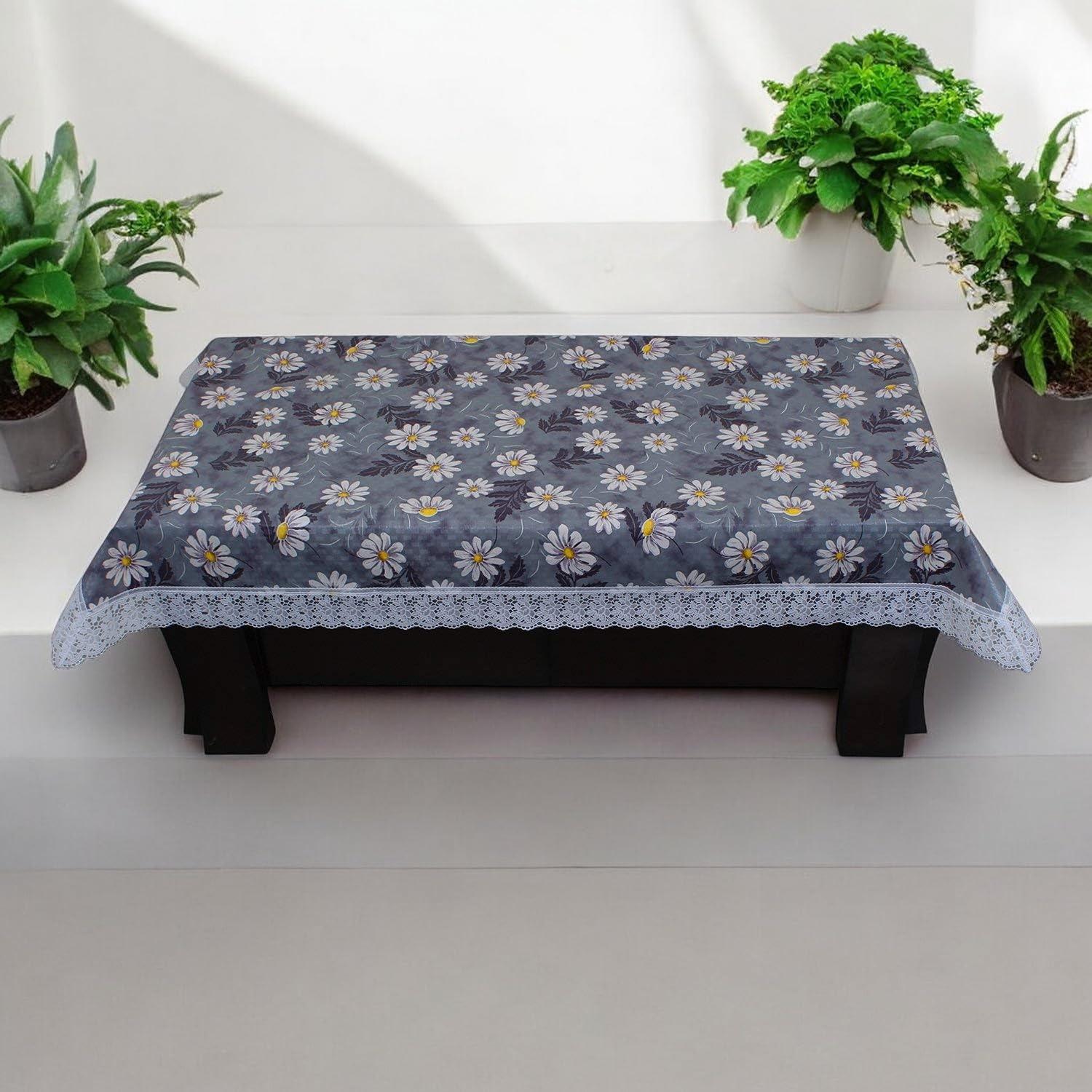 

Скатерть ПВХ на 2-4 места Дизайнерская Водонепроницаемая Прямоугольная Скатерть на Центральный Стол 40x60 (Ширина х Длина) дюймы, Многоцветная печать 40x60 Inch