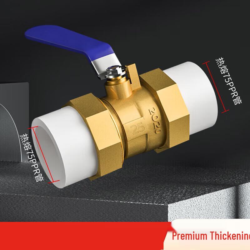 Lubinson Kejie PPR Double Union Ball Valve