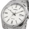 Casio MTP-1302DA-7AV Men's Analog Quartz Watch, Silver Metal Band