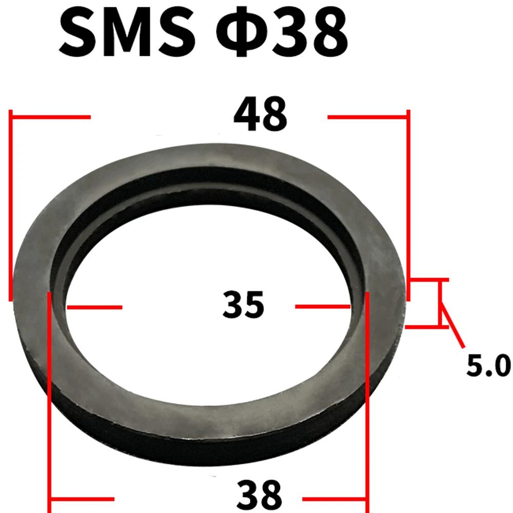 19 25 32 38 45 51 57 63 -159mm EPDM Flat Seal Gasket For Stainless SMS Union Sanitary Homebrew
