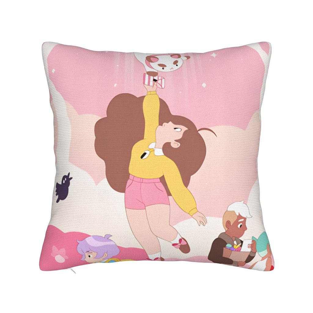 Pillow Cover B-Bee And P-Puppycat Morden Pillow Case For Sofa Bedroom Home Decor Pillowcases