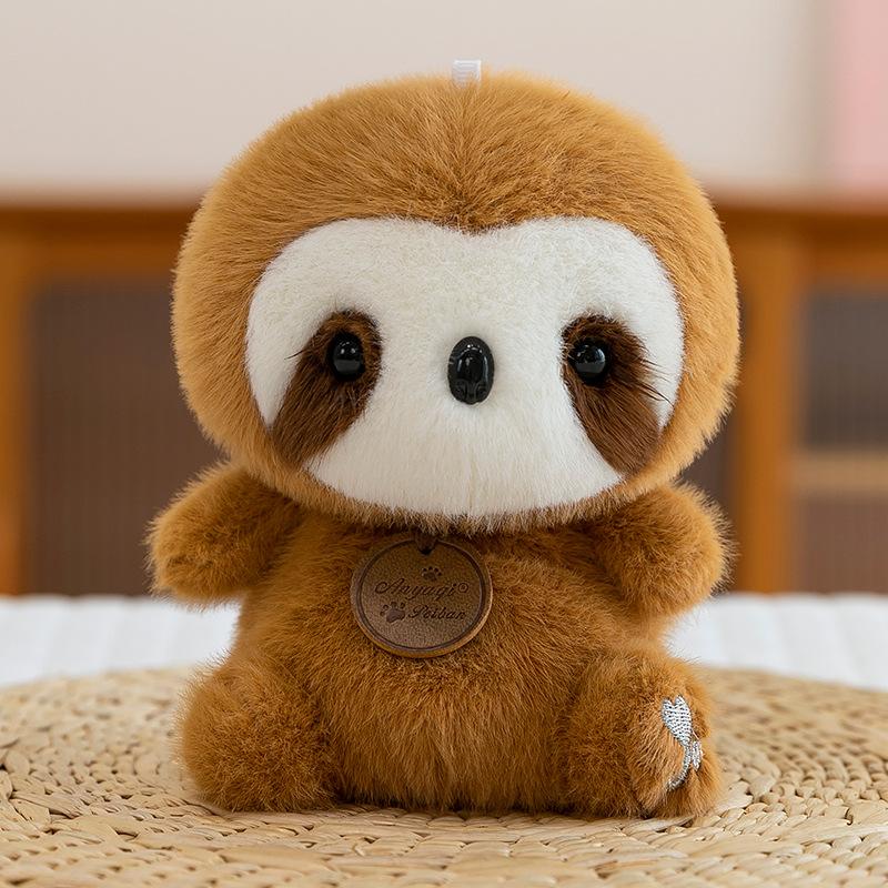 Boutique Xiangdun Series Plush Doll Cartoon Animal Panda Table Companion Ornament Small Doll Plush Toy