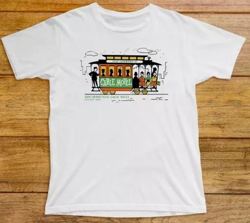 

Cable Motel T Shirt 626 Retro San Francisco Lombard California Chinatown Pier 39 L