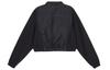 Nike Velvet Jackets Women's Black Stand Collar Moderate DD5613-010