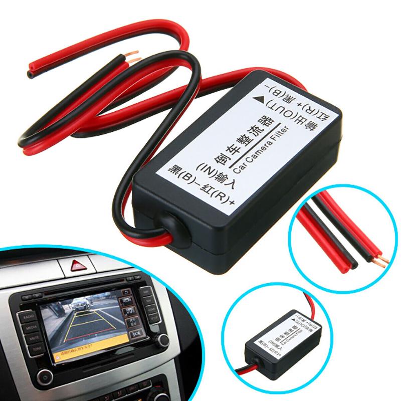12V Dc Power Relay Capacitor Filter Rectifier Fits Car Rear View Backup Camera