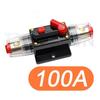 20A To 150A Circuit Breaker with Reset for Car Audio System Waterproof Marine Circuit Breaker Reset Fuse 12V48V DC Circuit Breaker 6