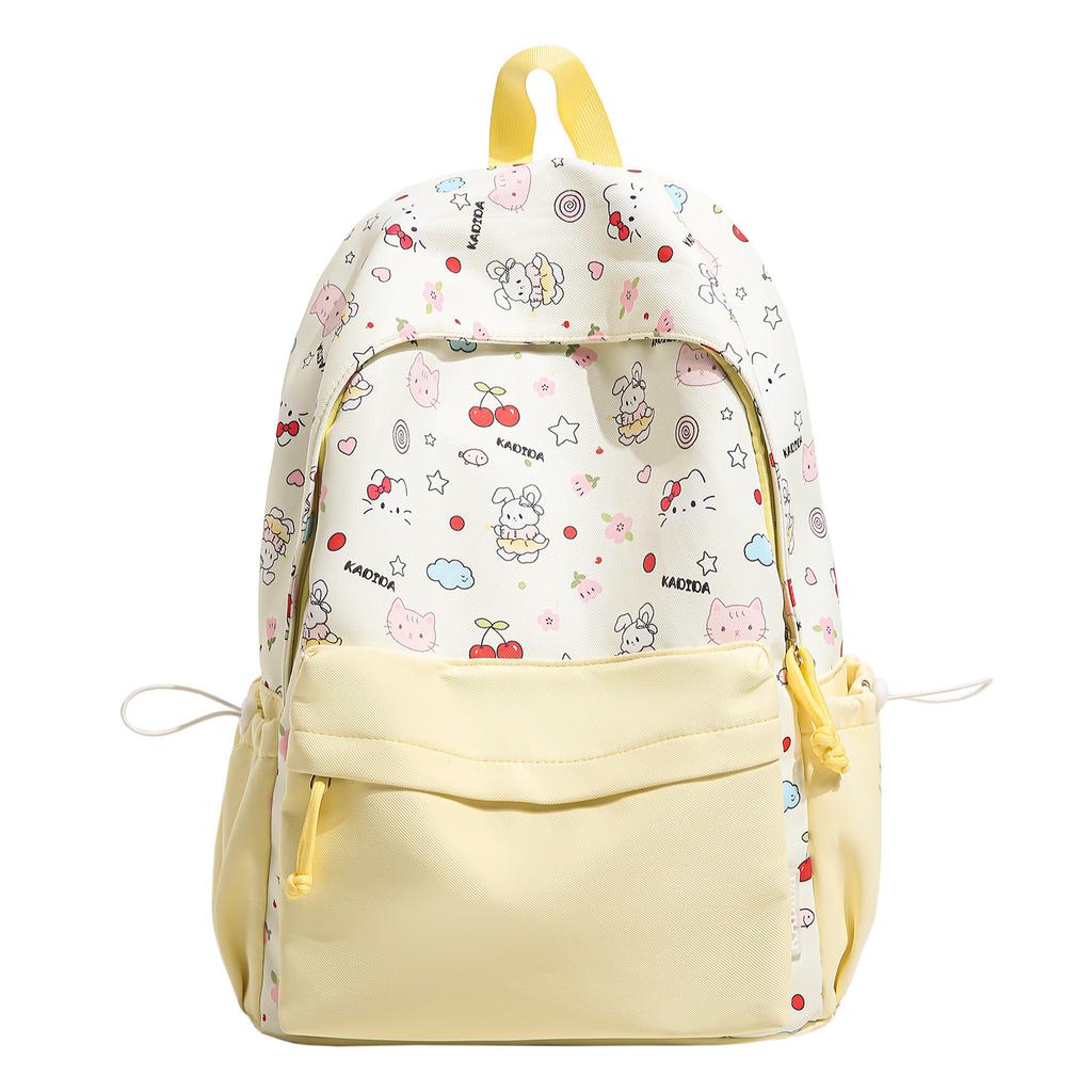 Schoolbag wholesale Korean version ins cartoon kitten backpack primary school bag large capacity high value commuter school backpack