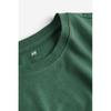 H M Loose FiT T sHirT Dark Green