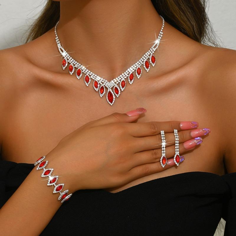 

Jewelry wedding dress accessories jewelry suit earrings necklace bracelet