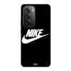Case For Oppo Reno 12 5g Nike White Logo Black Front Maniacase