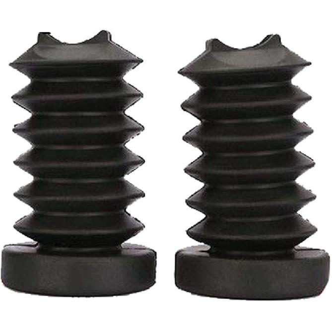 

Rubber Rear Fork Boots Shock Absorber Covers Protector Gaiter Gators for Harley Touring Street Electra Glide Road King FL 97-13