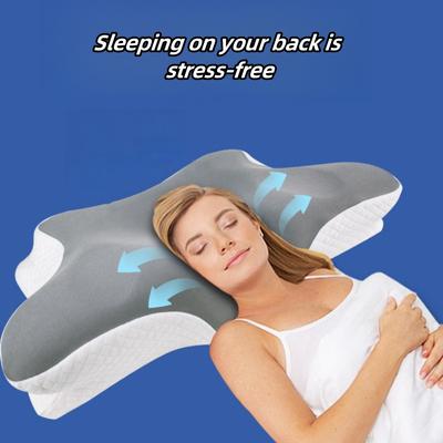 Butterfly Sleep Memory Pillow Slow Rebound Hotel Zero Pressure Butterfly Pillow Neck Support Biological Machine Pillow Core
