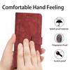 For Honor 300 Pro/300 Ultra Case Imprinted Lines Leather Phone Cover Folding Stand