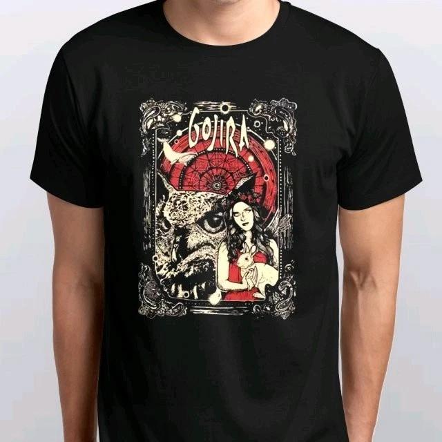 Gojira Heavy Metal Music T-SHIRT sizes S M L XL XXL 3 4 XL colours Black XXL