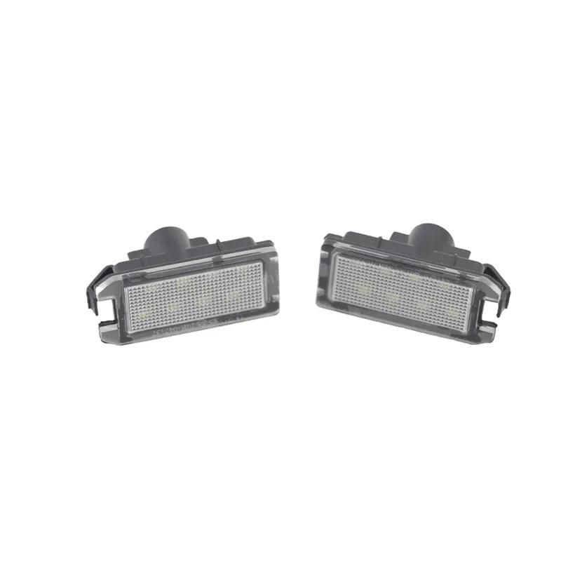 LED Number Plate Light Error Free License Plate Lamp For Jeep Grand Cherokee Compass Patriot Dodge Viper 2014-2017 Fiat 500