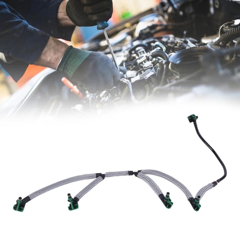 Effizientes Hochtemperatur-beständiges Kraftstoffinjektor-Ölrücklaufrohr für 9674231880 9844585580 Motoren mit optimaler Passform