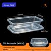JiWangGu Disposable Rectangular Food Container - 500ml