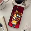 Cartoon Cute A-AggretsukoS Phone Case For IPhone 17 16 15 14 13 12 11 X XR XS Plus Pro Max Mini Soft Black Cover