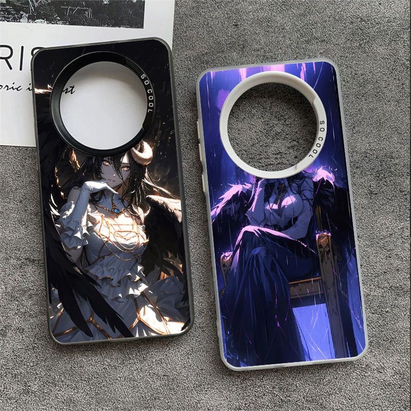 Albedo O-Overlords Anime Soft Phone Case for Samsung Galaxy S24 S25 FE S26 Edge S23 Ultra S22 Plus S21 + Shockproof Cover Back S