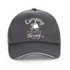 Camping Is My Favorite Therapy Quotes Funny Unisex Baseball Cap Summer Men Women Outdoors Hat