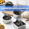 Stainless Steel Cookie Molds With Handle Multipurpose Cutters For Cakes Sandwiches Dishwasher Friendly