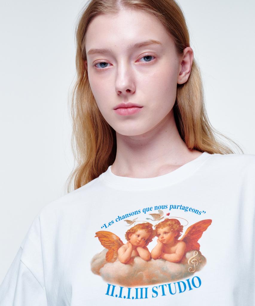 2113 STUDIO Loose Fit T-Shirt Twin Angels
