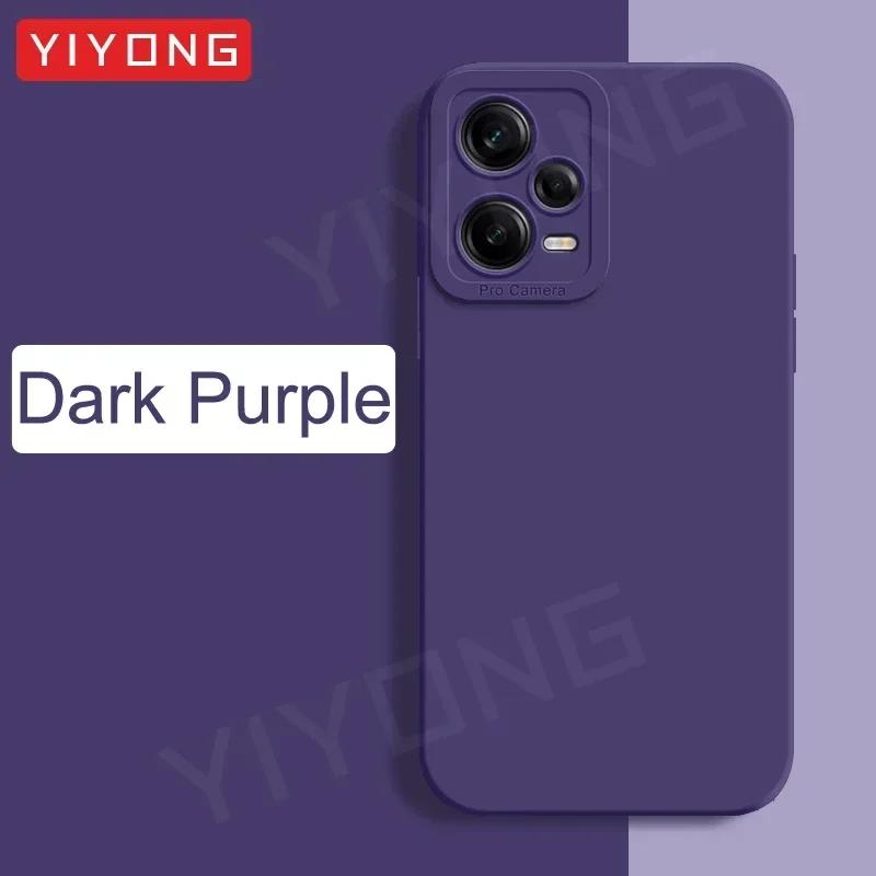 For Redmi Note12 Pro Soft Liquid Silicone Cover For Xiaomi Redmi Note 12 Turbo 13 Pro Plus Xiomi 5G Phone Case