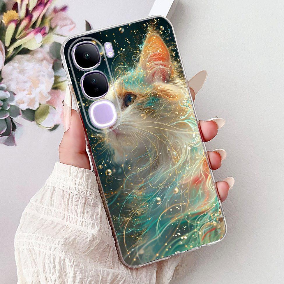 Clear For Vivo V40 Lite IDN Case 4G 5G Cute Cartoon Cool Luxury Funny Boys Girls Phone Case For vivo V40 Lite 5G IDN Back Cover