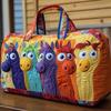 3D Horse Series Travel & Yoga Handbag for Women - Fashionable Print