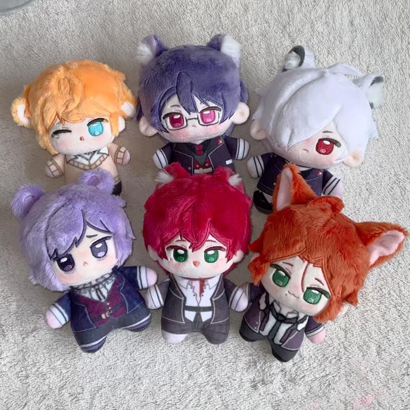 Anime Diabolik Lover Plush Doll Pendant Komori Yui Sakamaki Reiji Sakamaki Cartoon Figure Desk Ornaments Bag Accessory Fans Gift