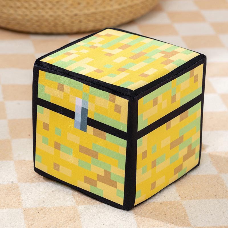 Minecraft Block Plush Doll Pillow - TNT Toy Peripherals