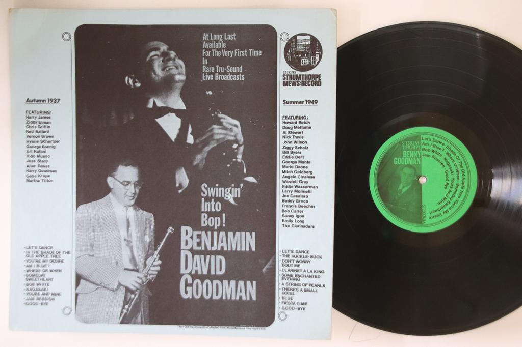 LP Record BENNY GOODMAN - Swingin' Into Bop! ST193749 STRUMTHORPE MEW US Jazz Used