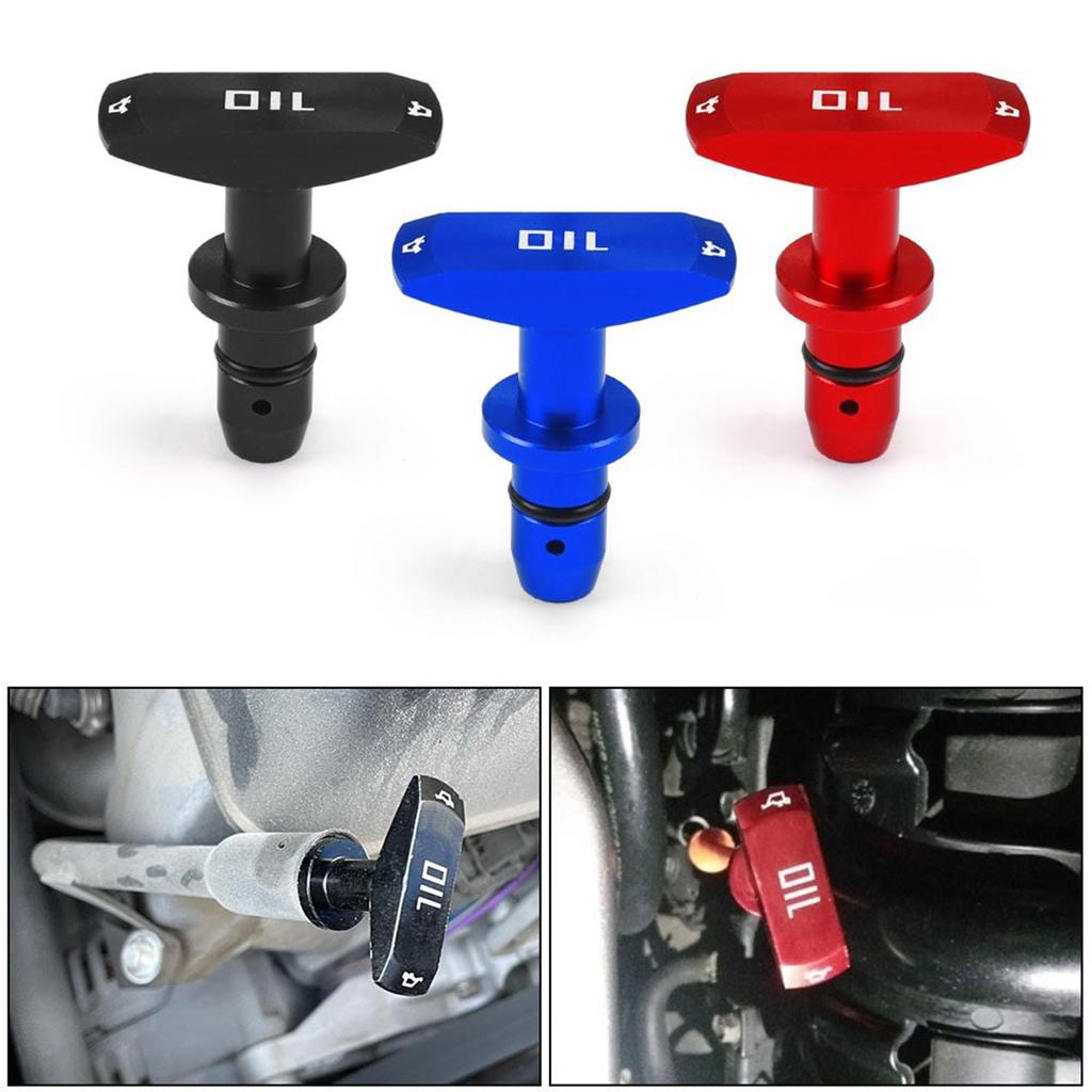 Engine Oil Level Dipstick Gauge with Ergonomic Pull Handle Comfortable Grip for Auto Maintenance and DIYer Enthusiasts